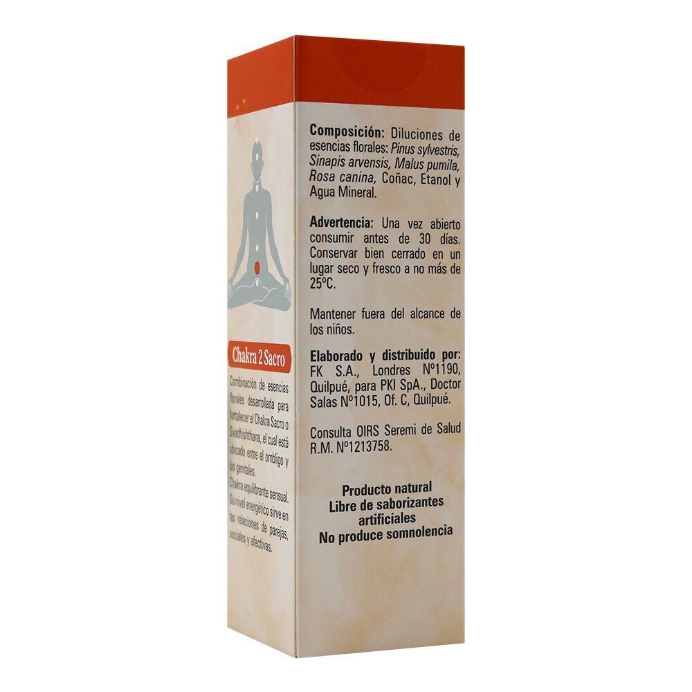 Esencia Floral Chakra 2 Sacro 30 mL, Pharma Knop-1