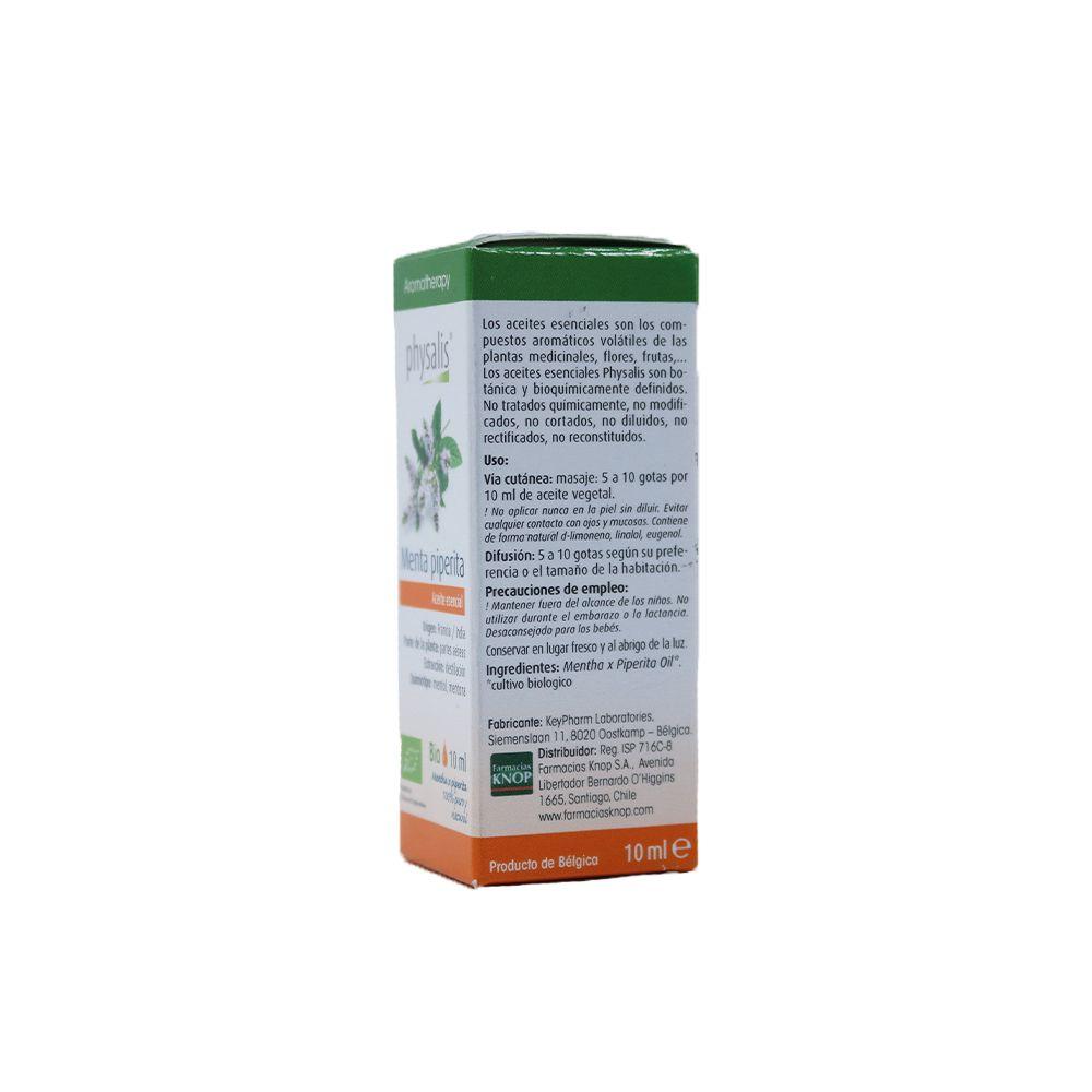 Aromaterapia Aceite Esencial Menta Piperita Orgánico 10 mL-3