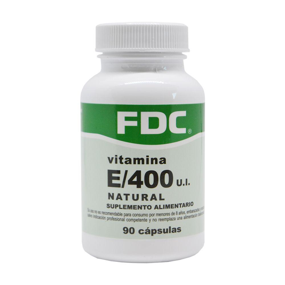 Vitamina E natural 400 mg x 90-0
