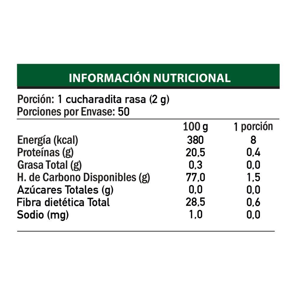 Te Matcha + Melena De León Polvo 100G Frasco, Cdv-3