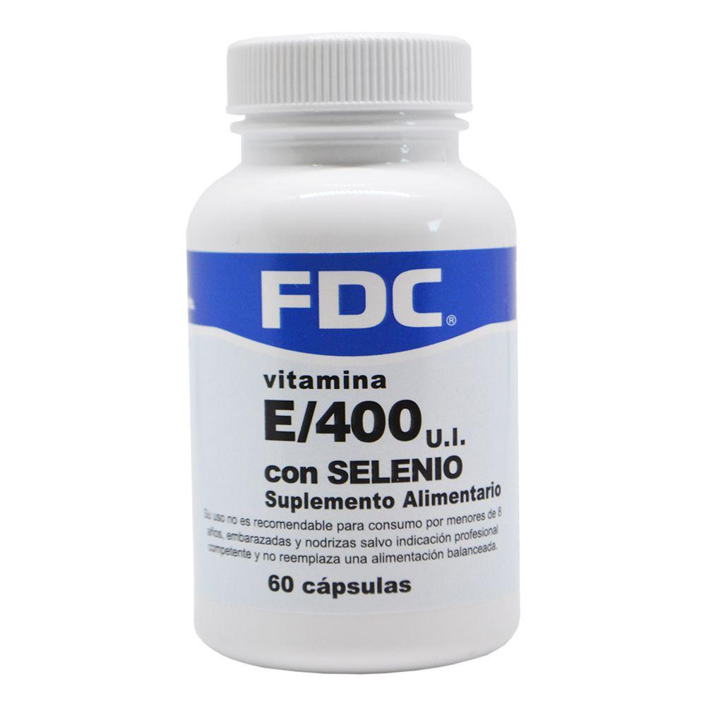 Vitamina E 400 UI + Selenio x 60-0