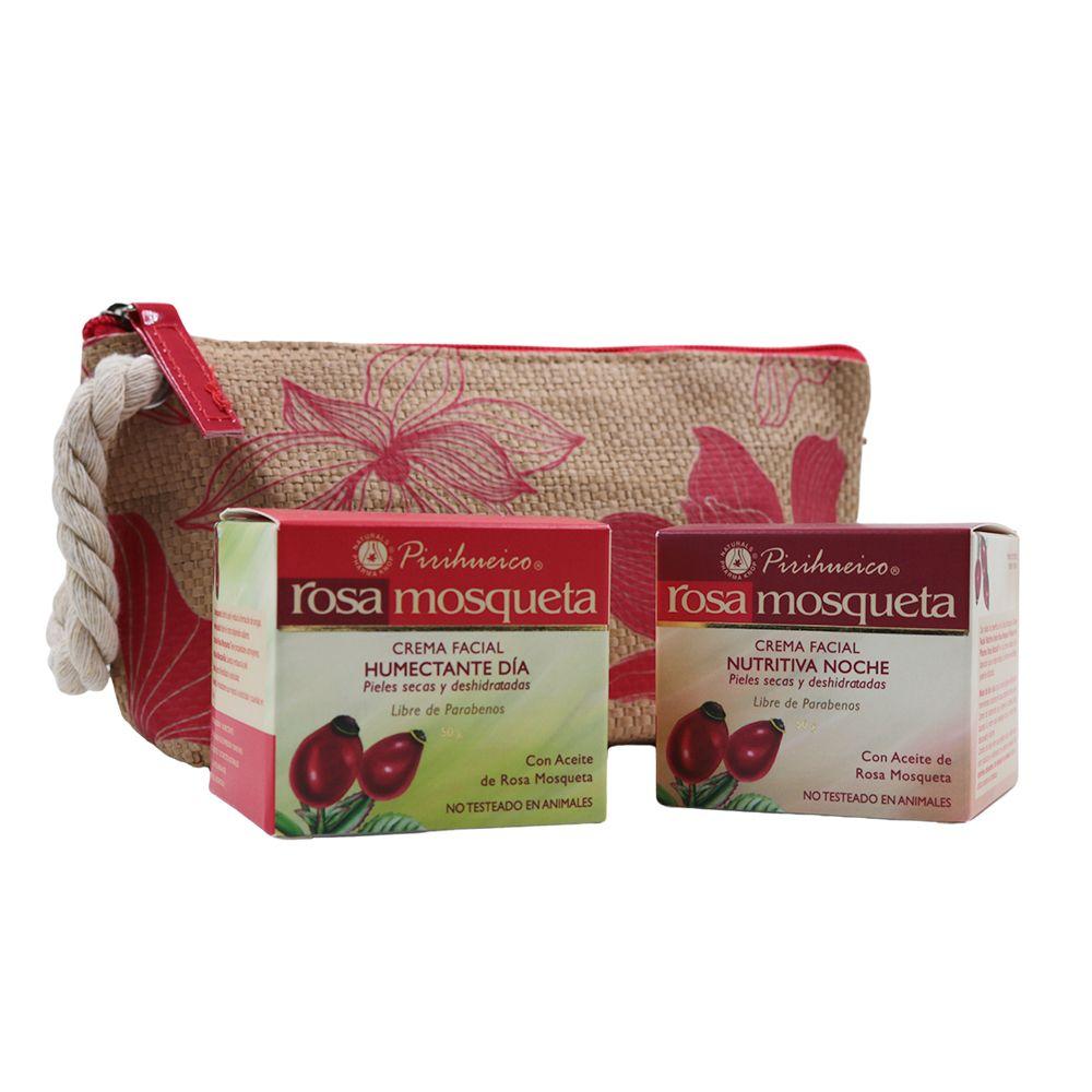 Pack Rosa Mosqueta Crema Día + Cr. noche 50 g + cosmetiquero-2