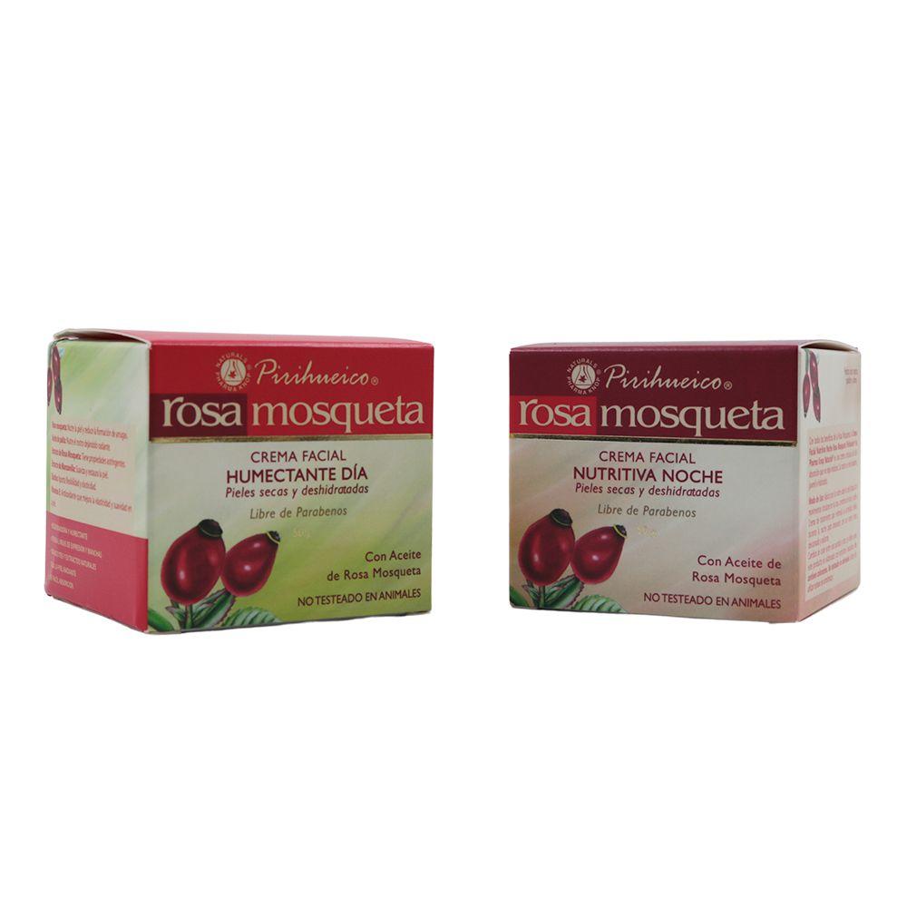 Pack Rosa Mosqueta Crema Día + Cr. noche 50 g + cosmetiquero-3
