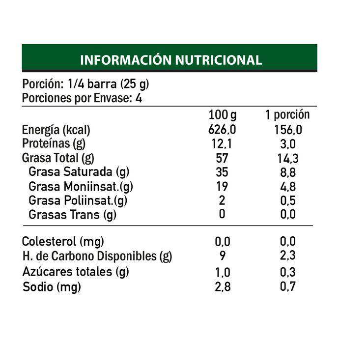 Chocolate 100% cacao org 100 g, manare-2