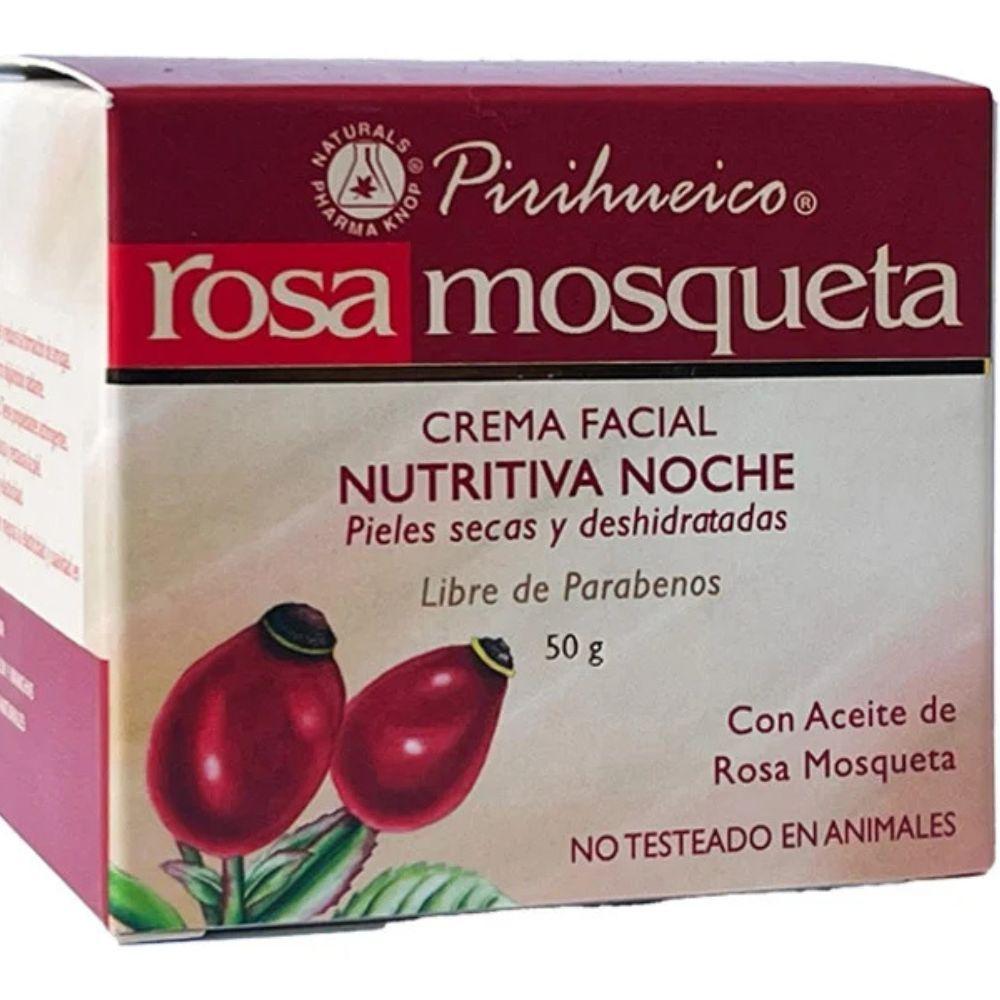 Crema Facial Nutritiva Noche 50 g - Rosa Mosqueta-1