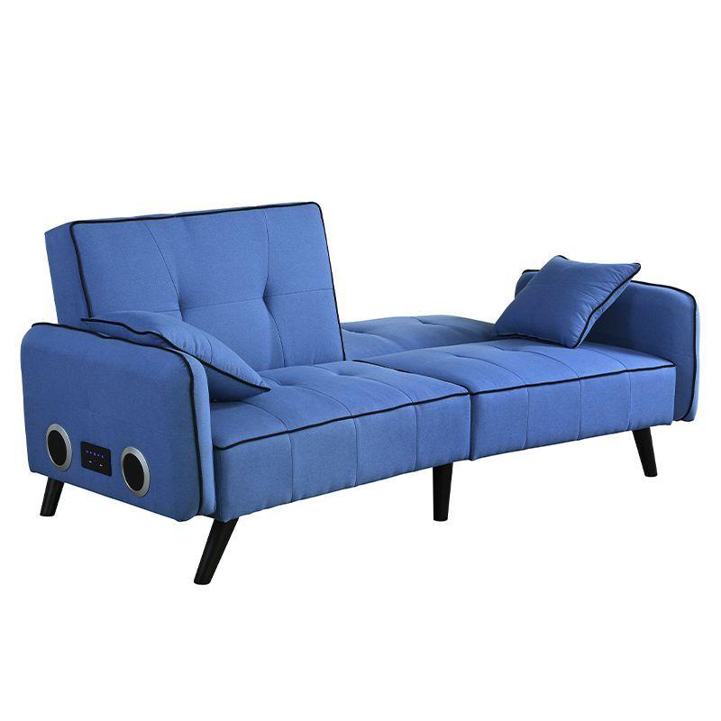 Sofá Cama 3 Cuerpos con Apoya Brazos y Parlantes-2