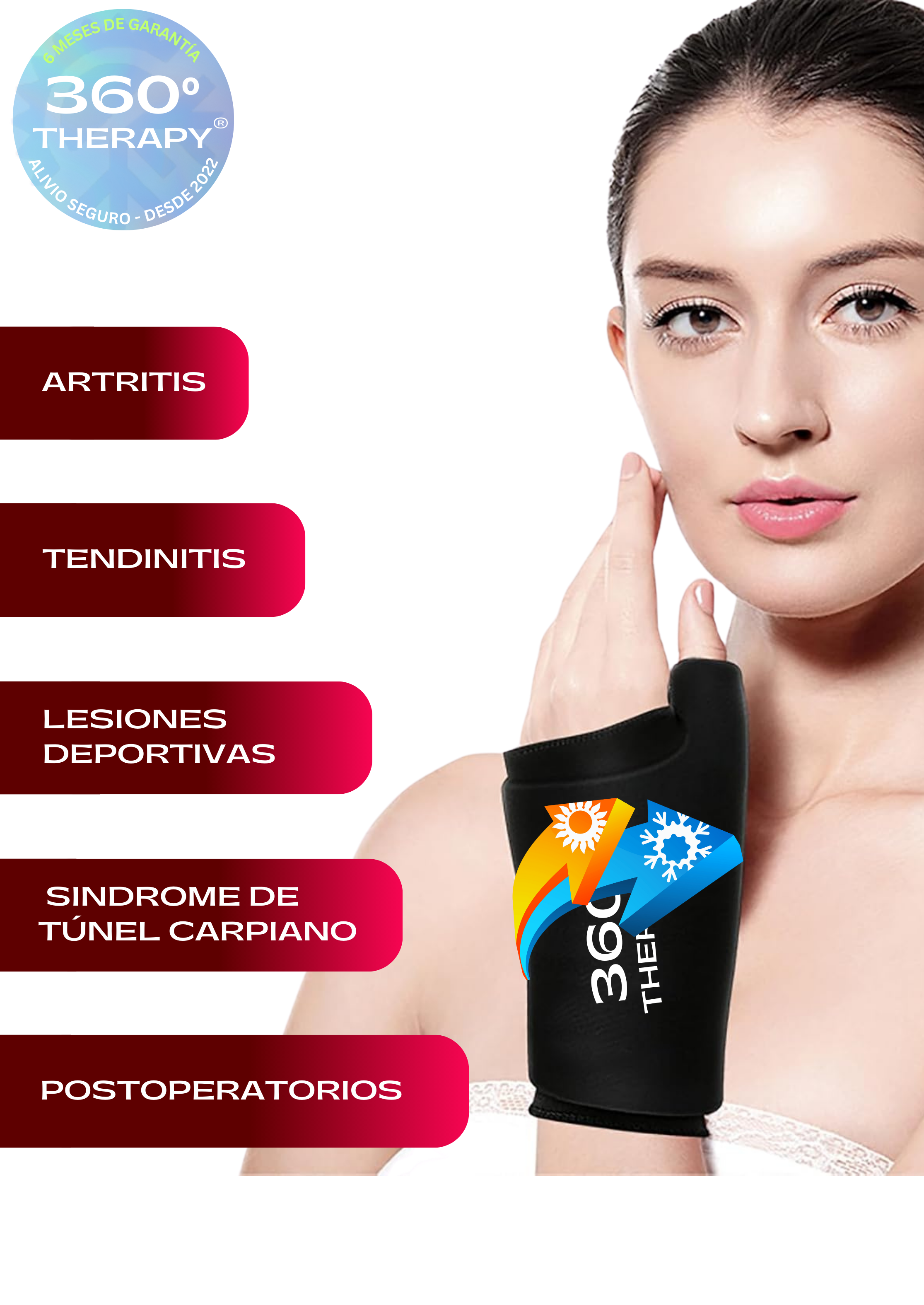 Compresa Gel Sólido para Alivio de Manos y Pies. Frío y Calor-2