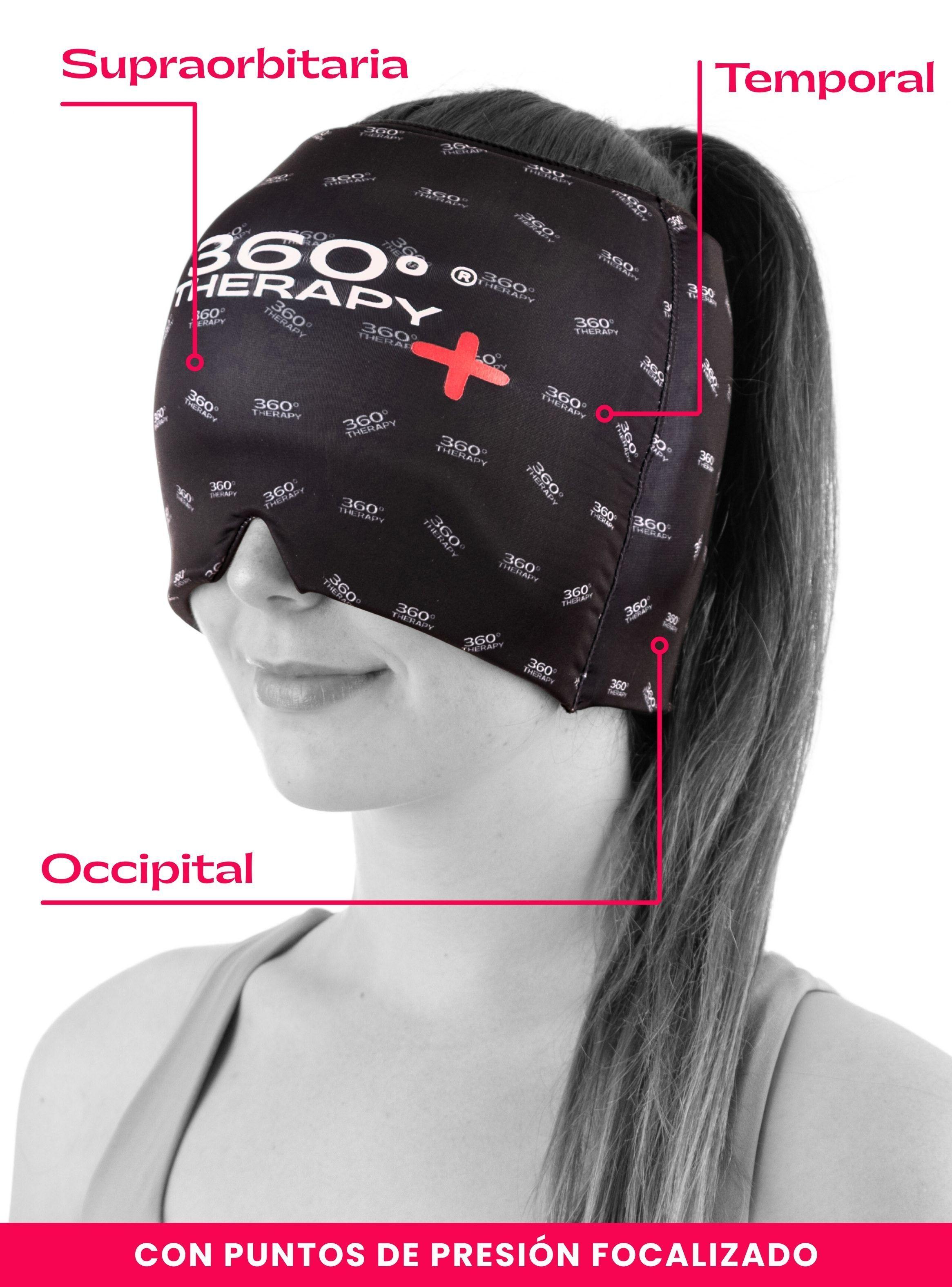 Gorro de Gel 360 PLUS con Puntos de Presión. Alivia Migraña-4