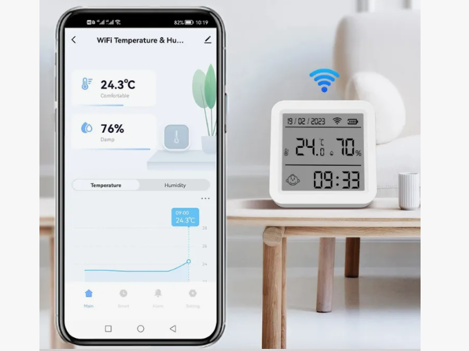 Sensor Inteligente Temperatura Y Humedad Wifi App Domotica-2