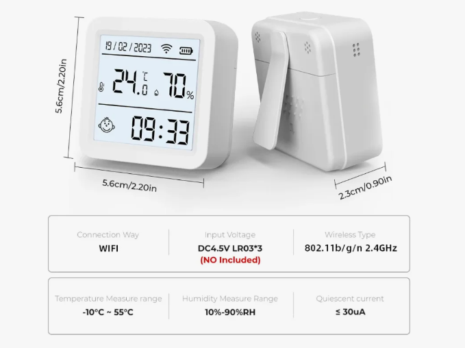 Sensor Inteligente Temperatura Y Humedad Wifi App Domotica-5