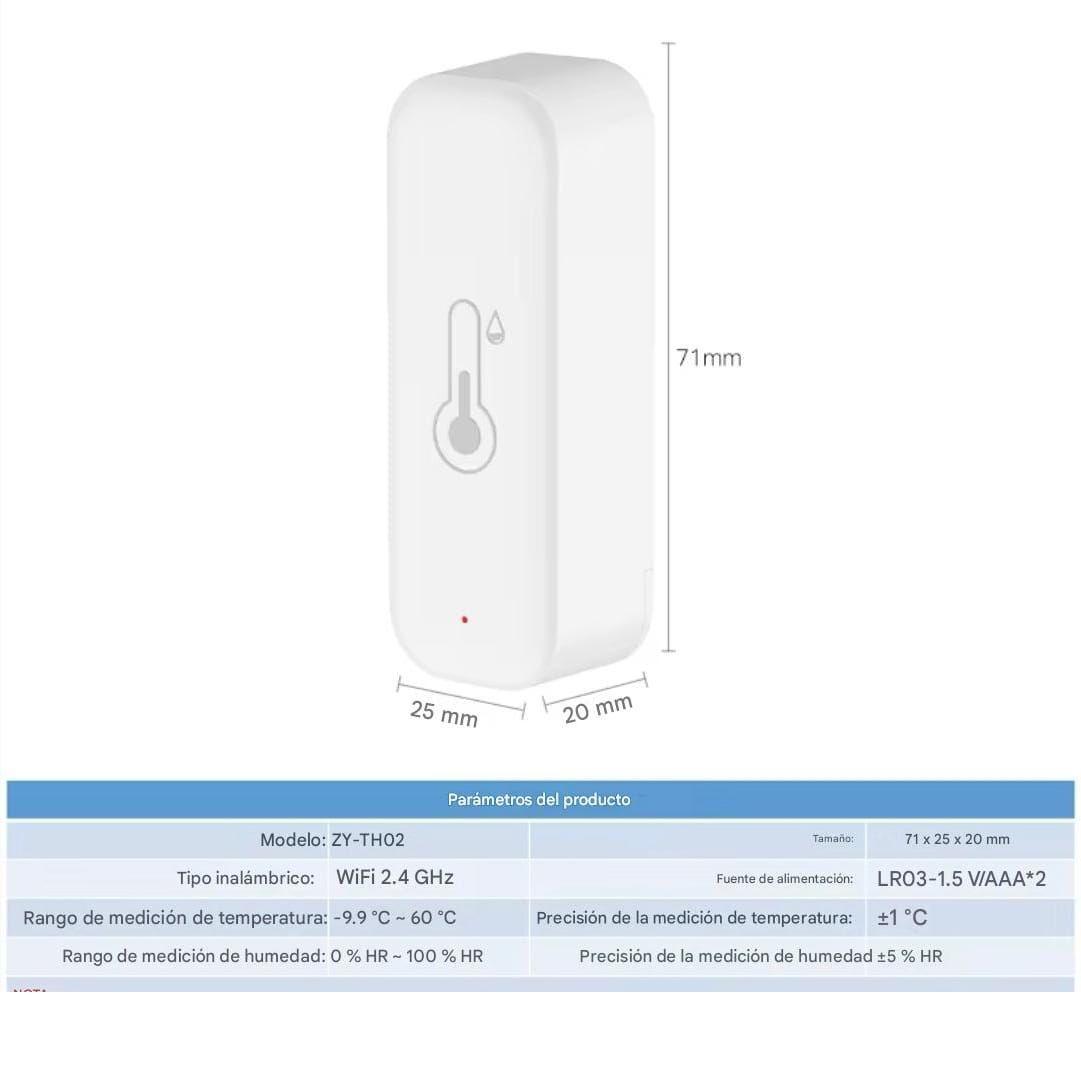 Sensor Inteligente Temperatura Y Humedad App Domotica-5