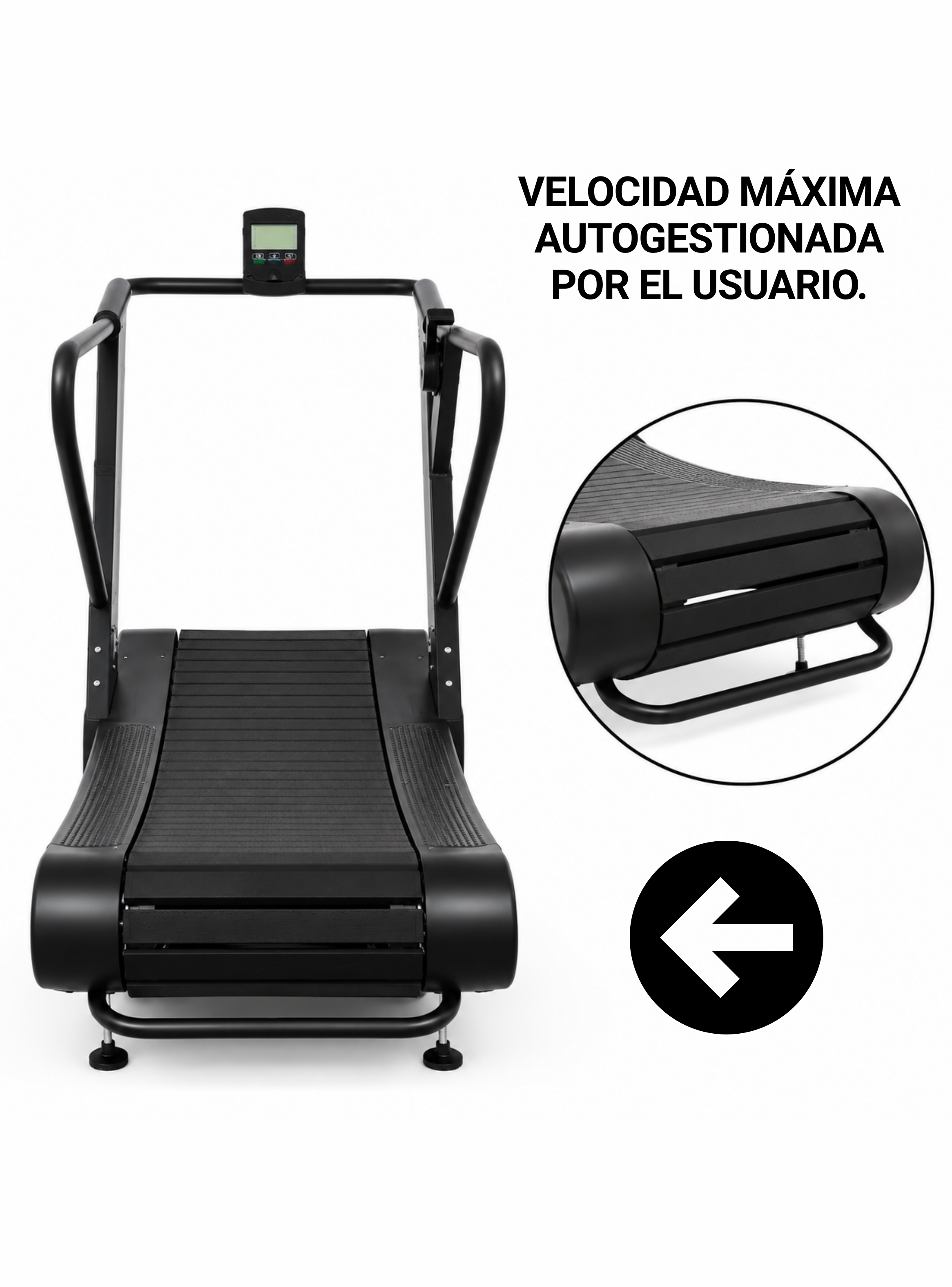 Trotadora Profesional Curva 901-3