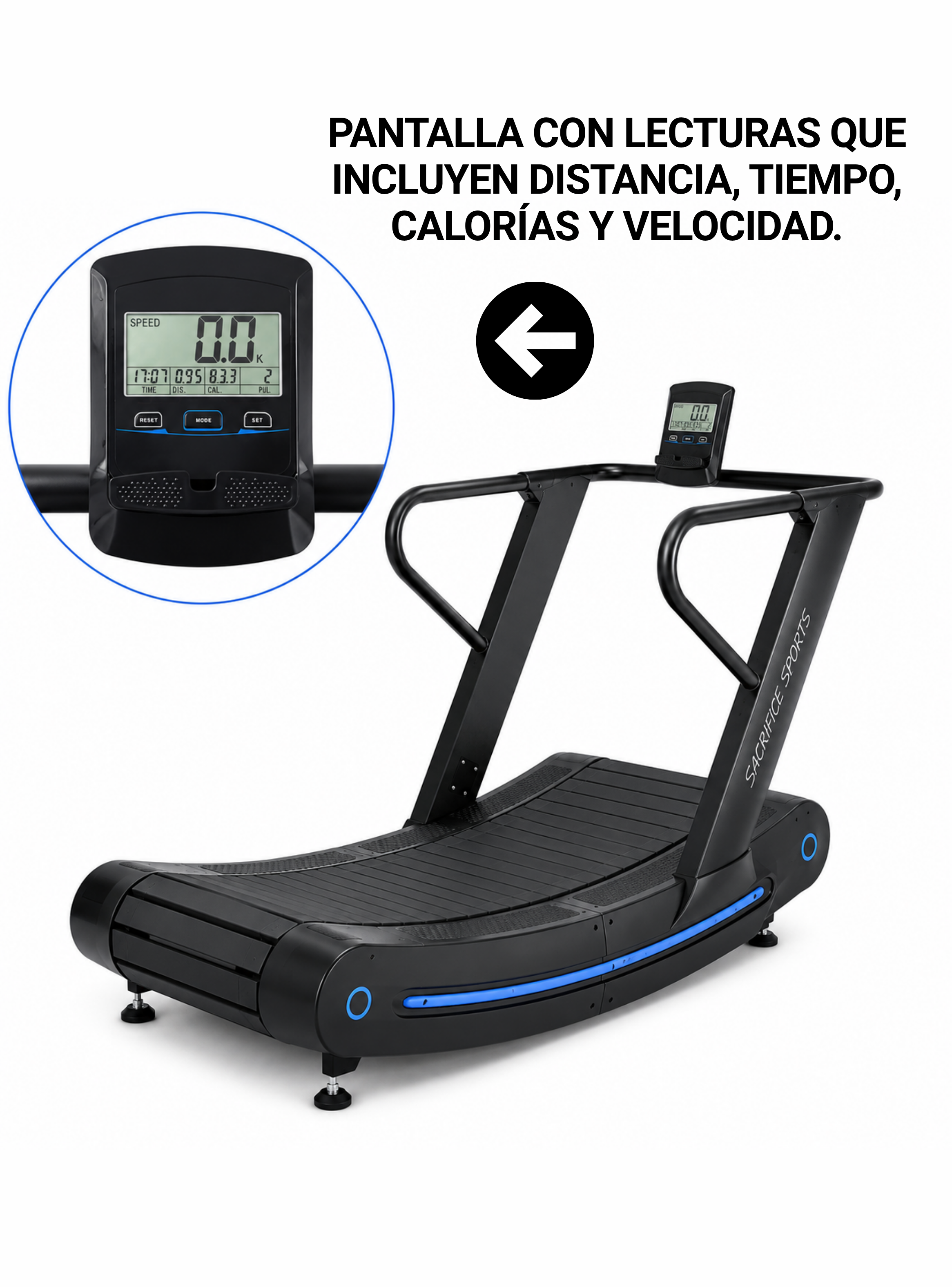 Trotadora Profesional Curva 901-4