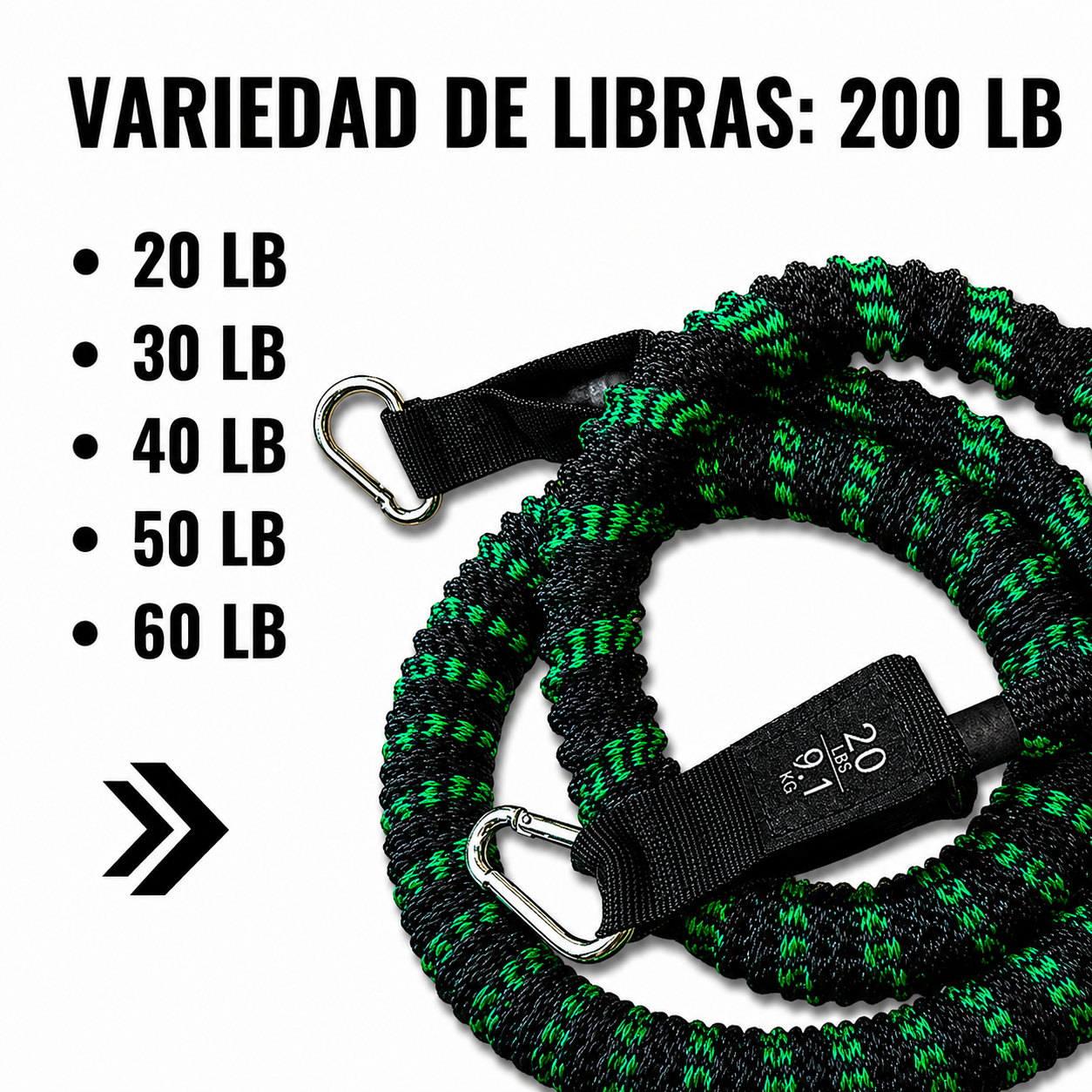 Bandas de Resistencia De 200 Libras-1