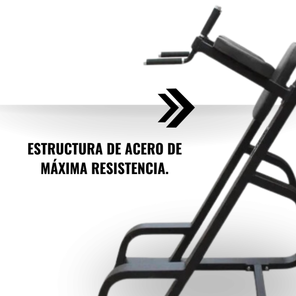 Elevación Vertical de Pierna Dip and Knee Raise Station Youfit-F47-4