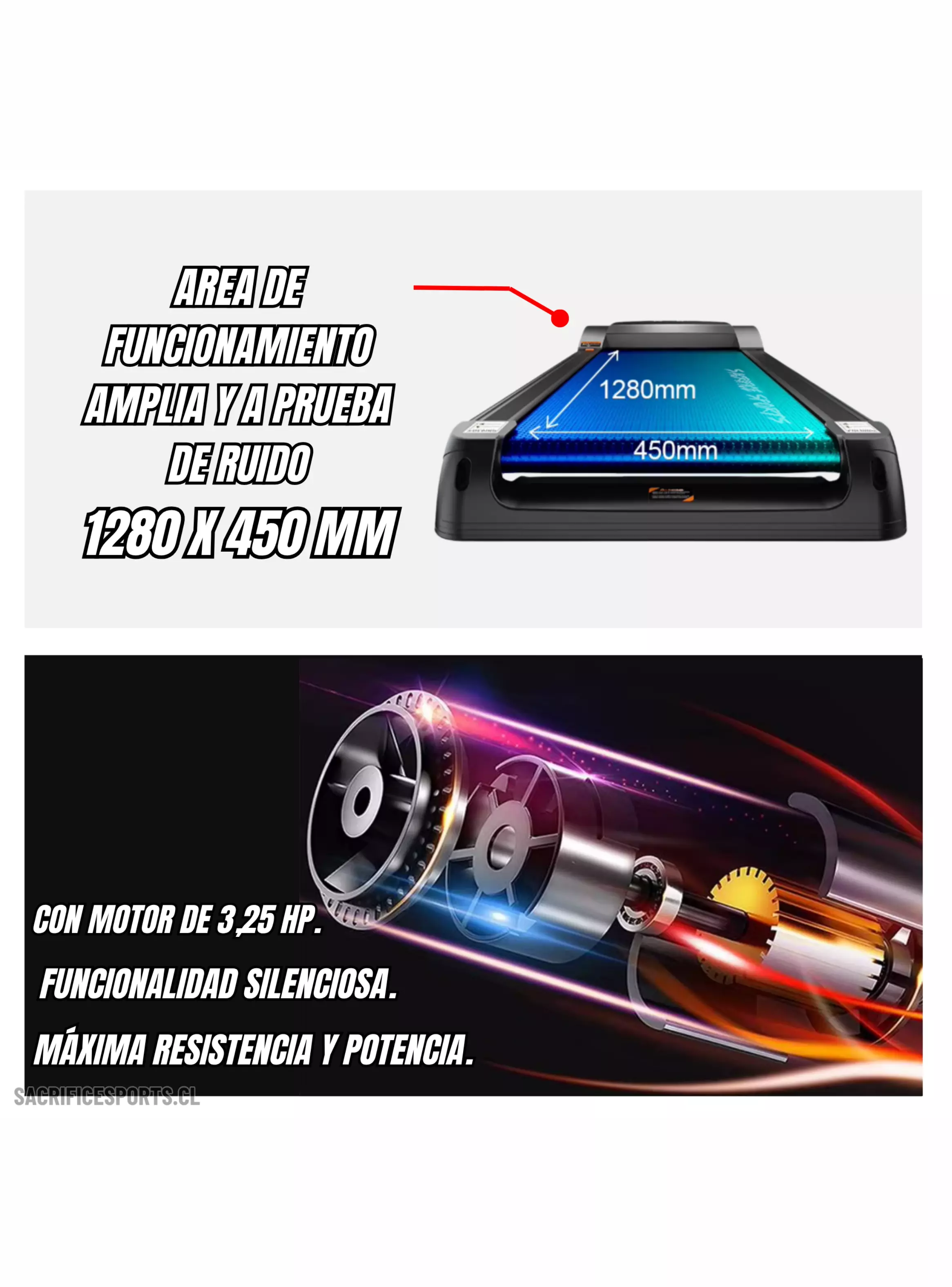 Trotadora Eléctrica M5-3
