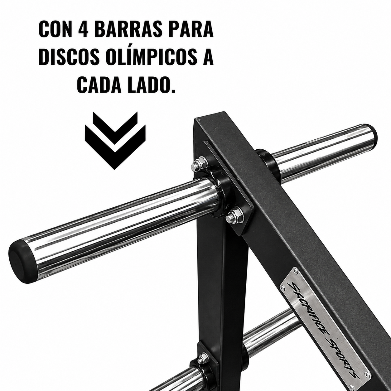 Rack De Discos Olímpicos Deluxe 6014-3