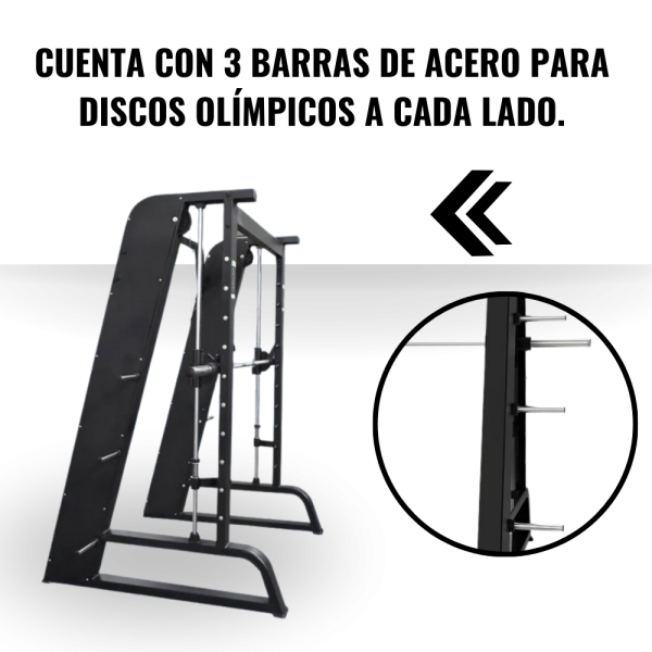 Máquina Smith Profesional Youfit-F63-3