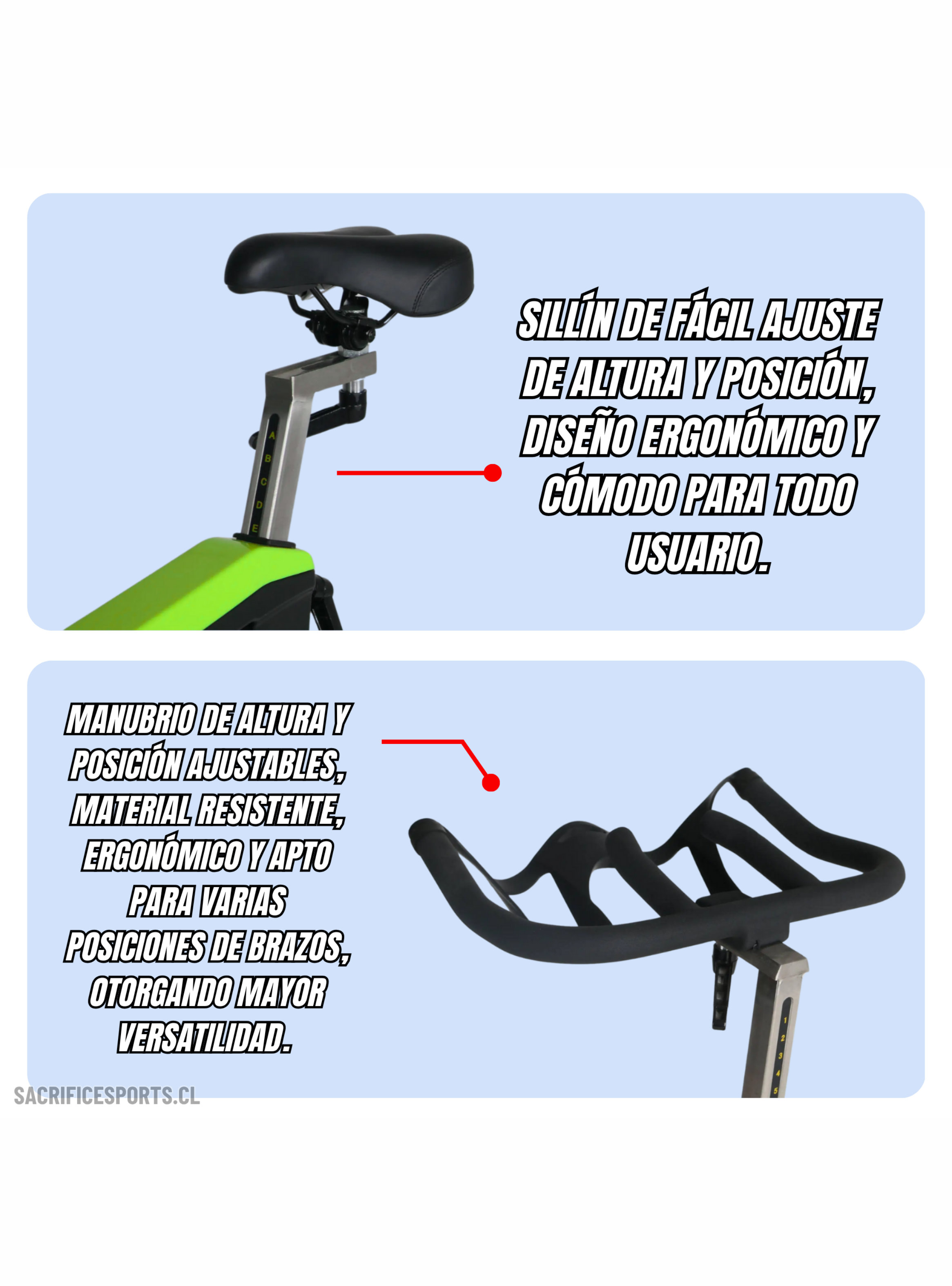 Bicicleta Spinning D02-2
