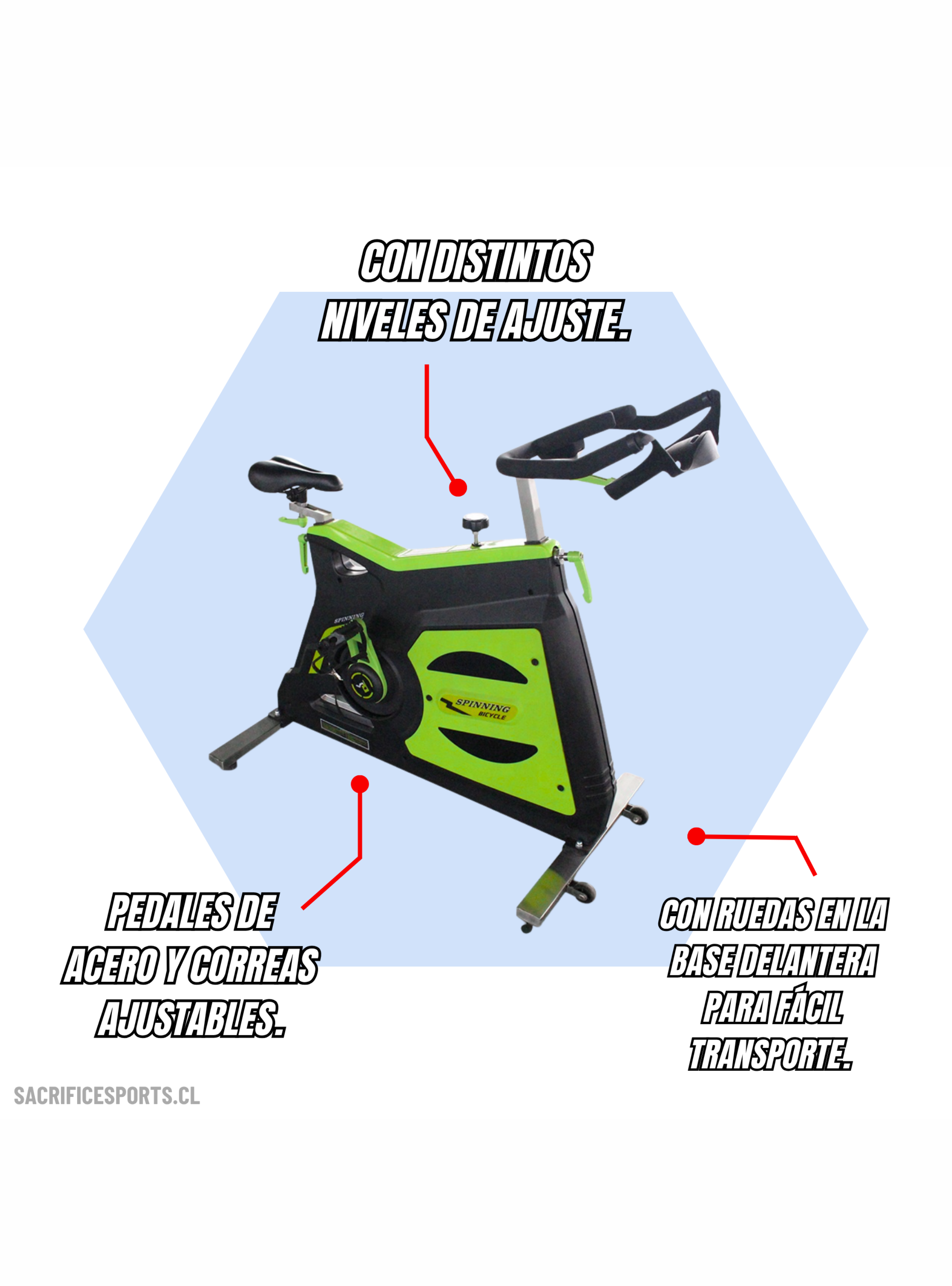 Bicicleta Spinning D02-3