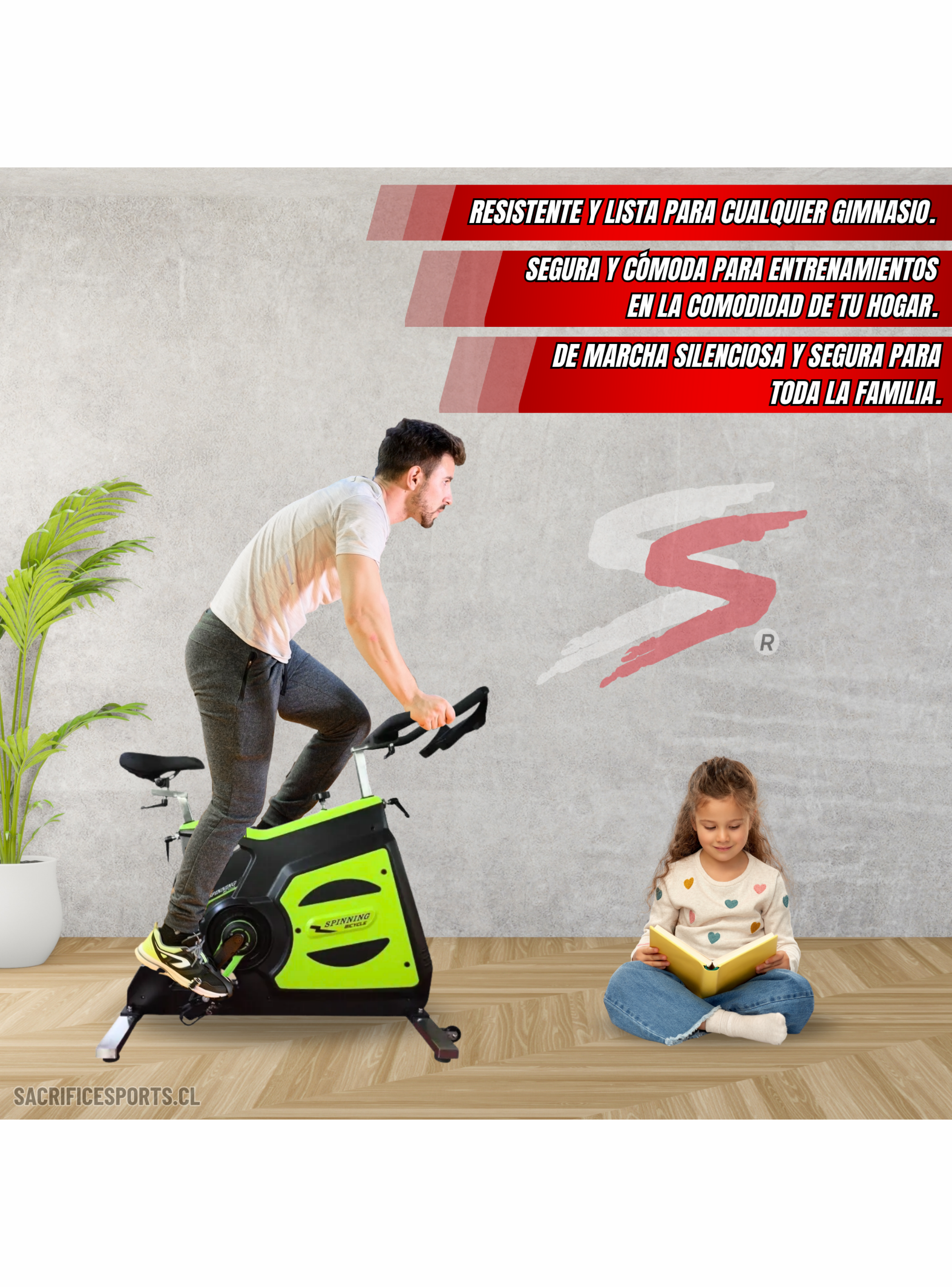 Bicicleta Spinning D02-4