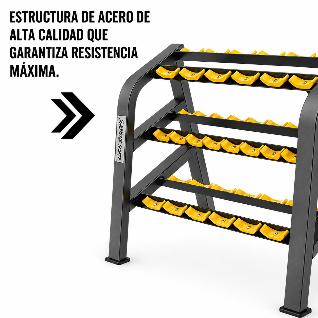 Rack De Mancuernas de 3 Niveles 1050-2