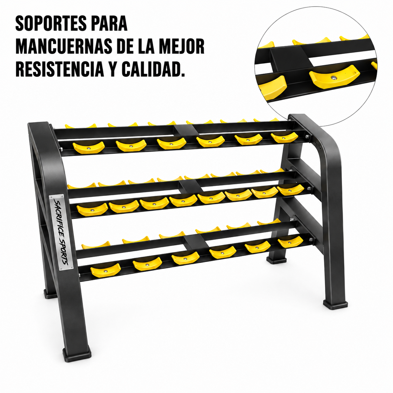 Rack De Mancuernas de 3 Niveles 1050-3