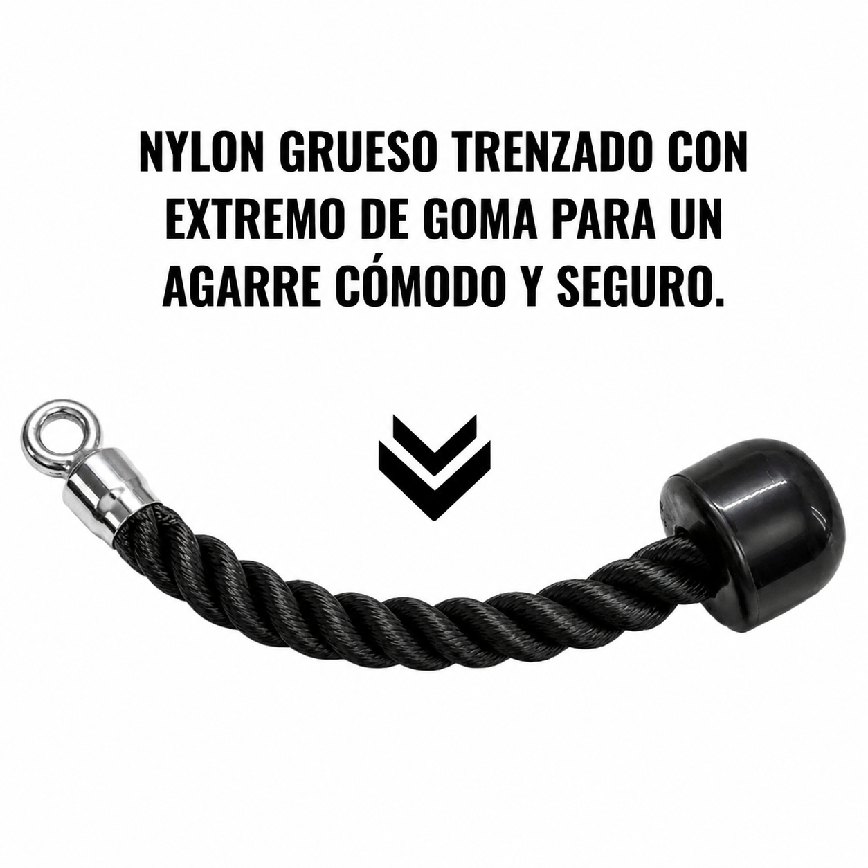 Pack de 3 Cuerda de Agarre para Tríceps Individual 123-4