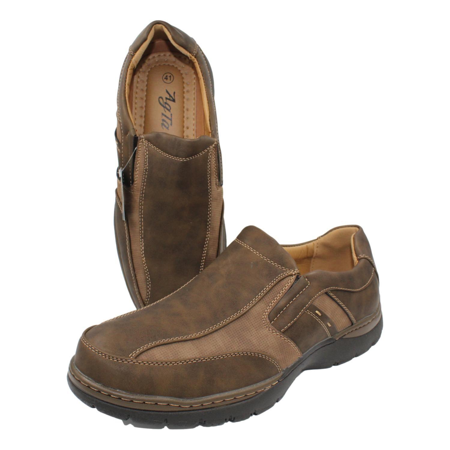 Zapato Mocasín Khaki Agta-0