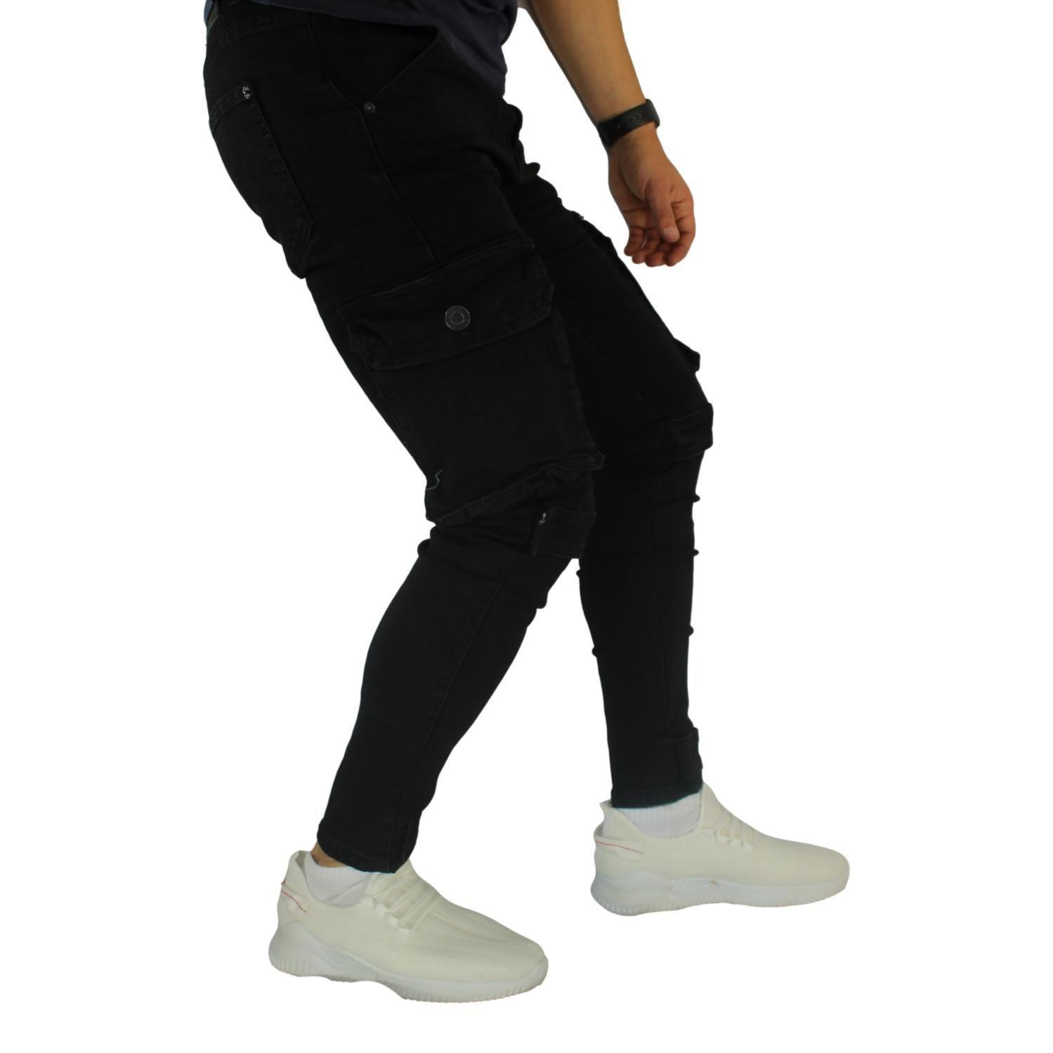 Jeans Cargo Pitillo Hombre-3