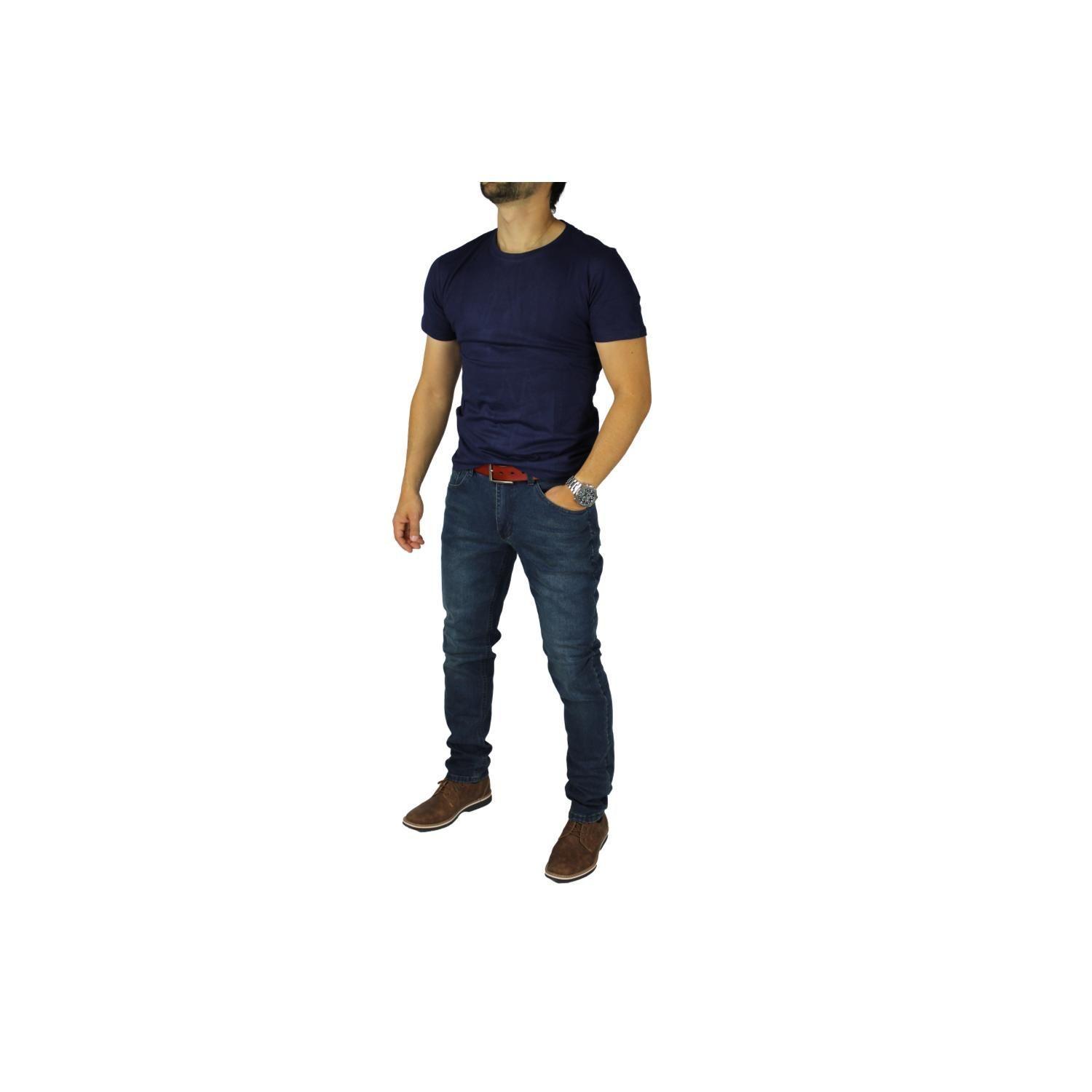 Jeans Elasticados Hombre Slim-1