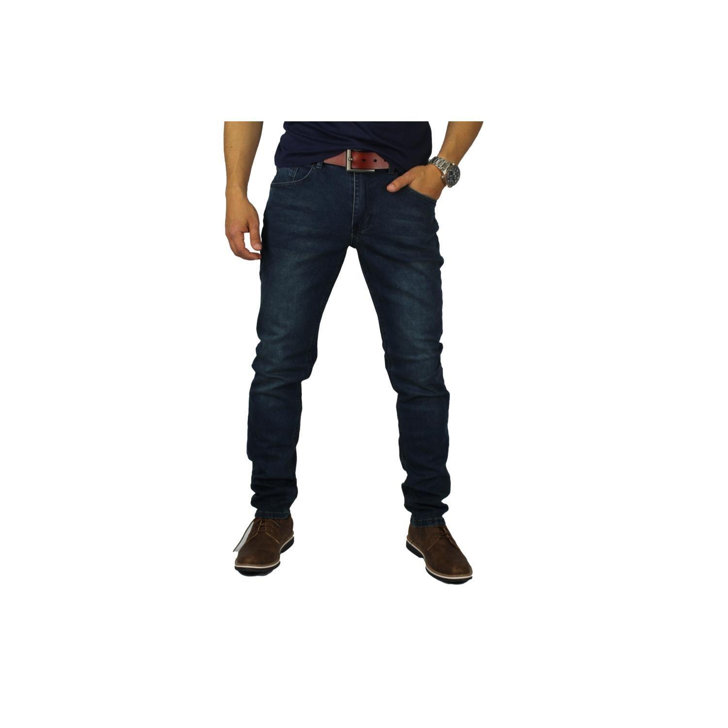 Jeans Elasticados Hombre Slim-4