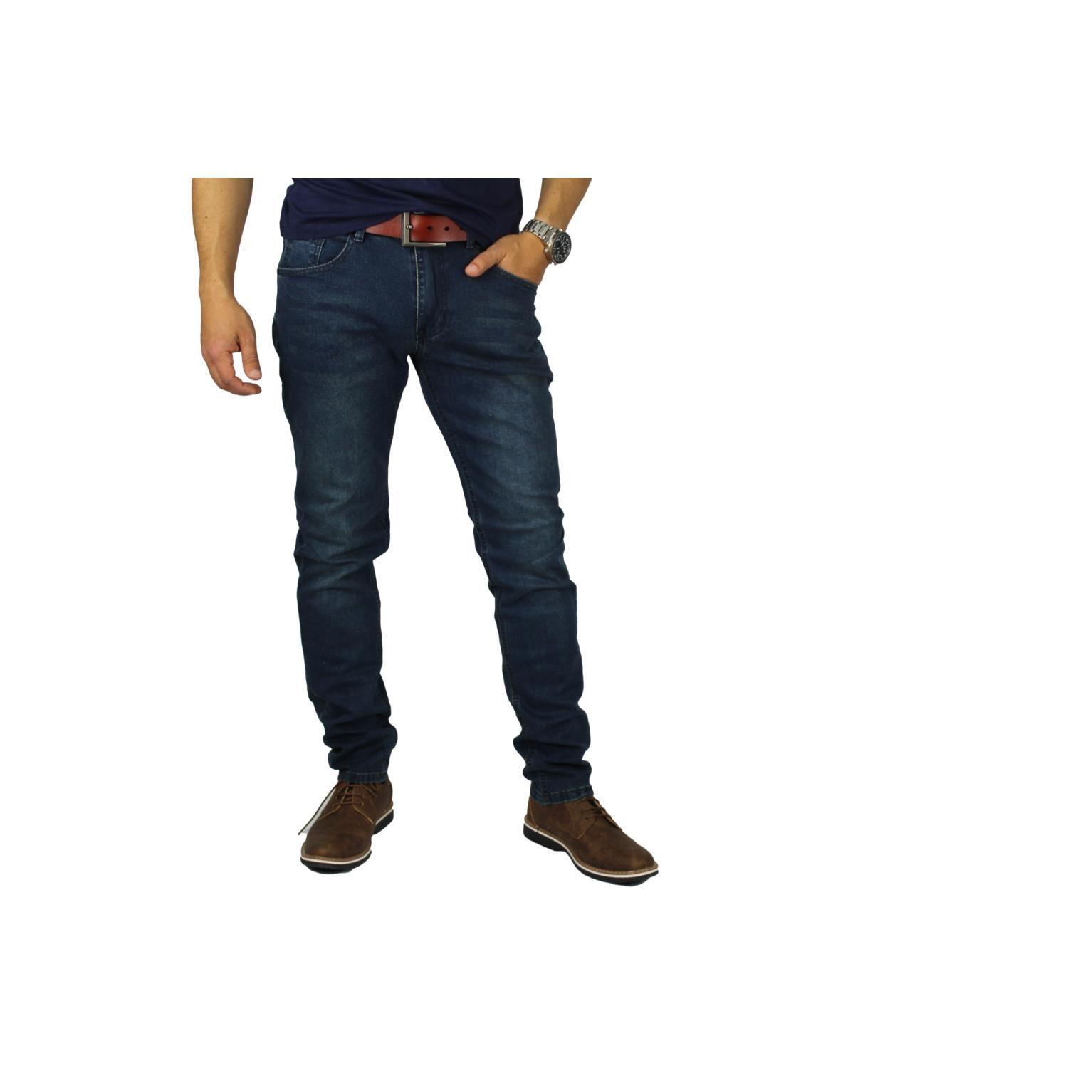 Jeans Elasticados Hombre Slim-2
