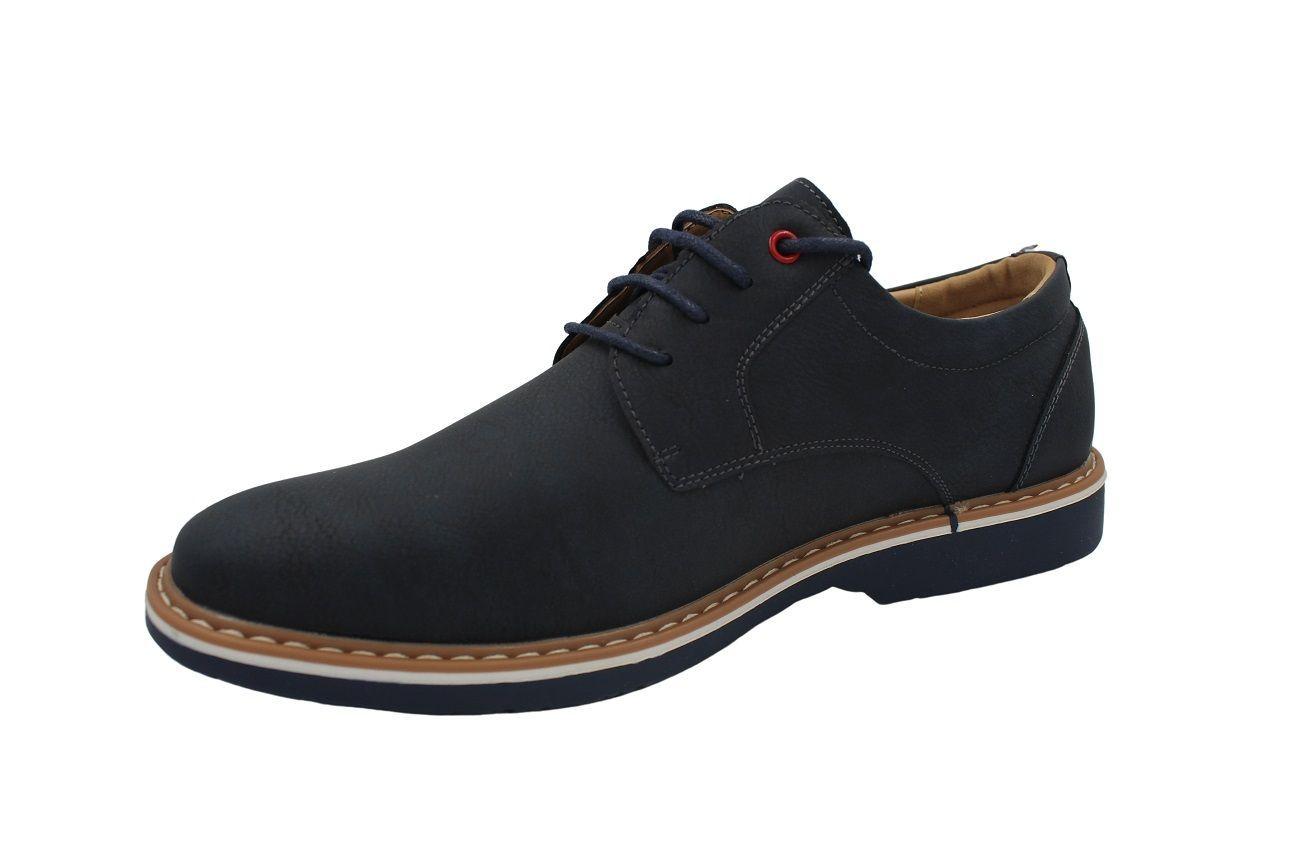 Zapato Oxford Hombre Azul-1