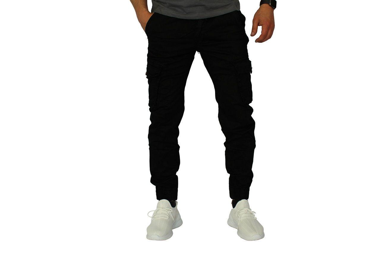 Pantalón Jogger Cargo Gabardina Hombre-1