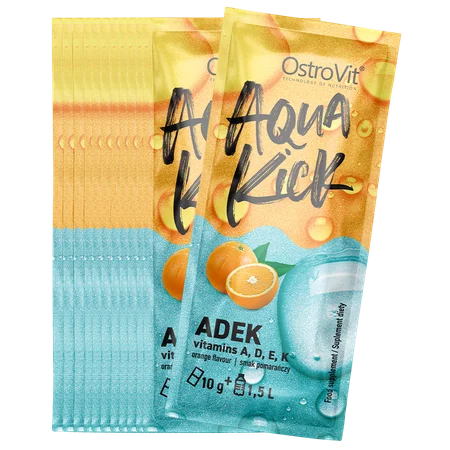 Ostrovit Vitamina Aqua Kick Adek 10 G X 24 Orange-2
