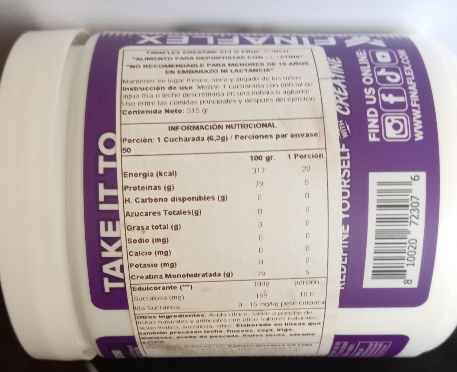 CREATINE MOHYDRATE FRUIT PUNCH-1