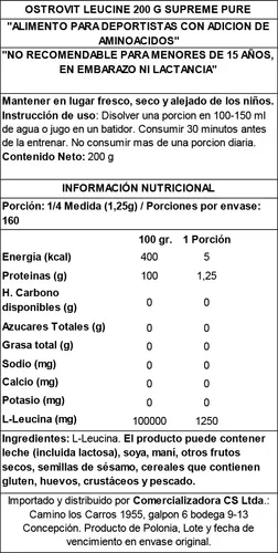 LEUCINE- OSTROVIT -1