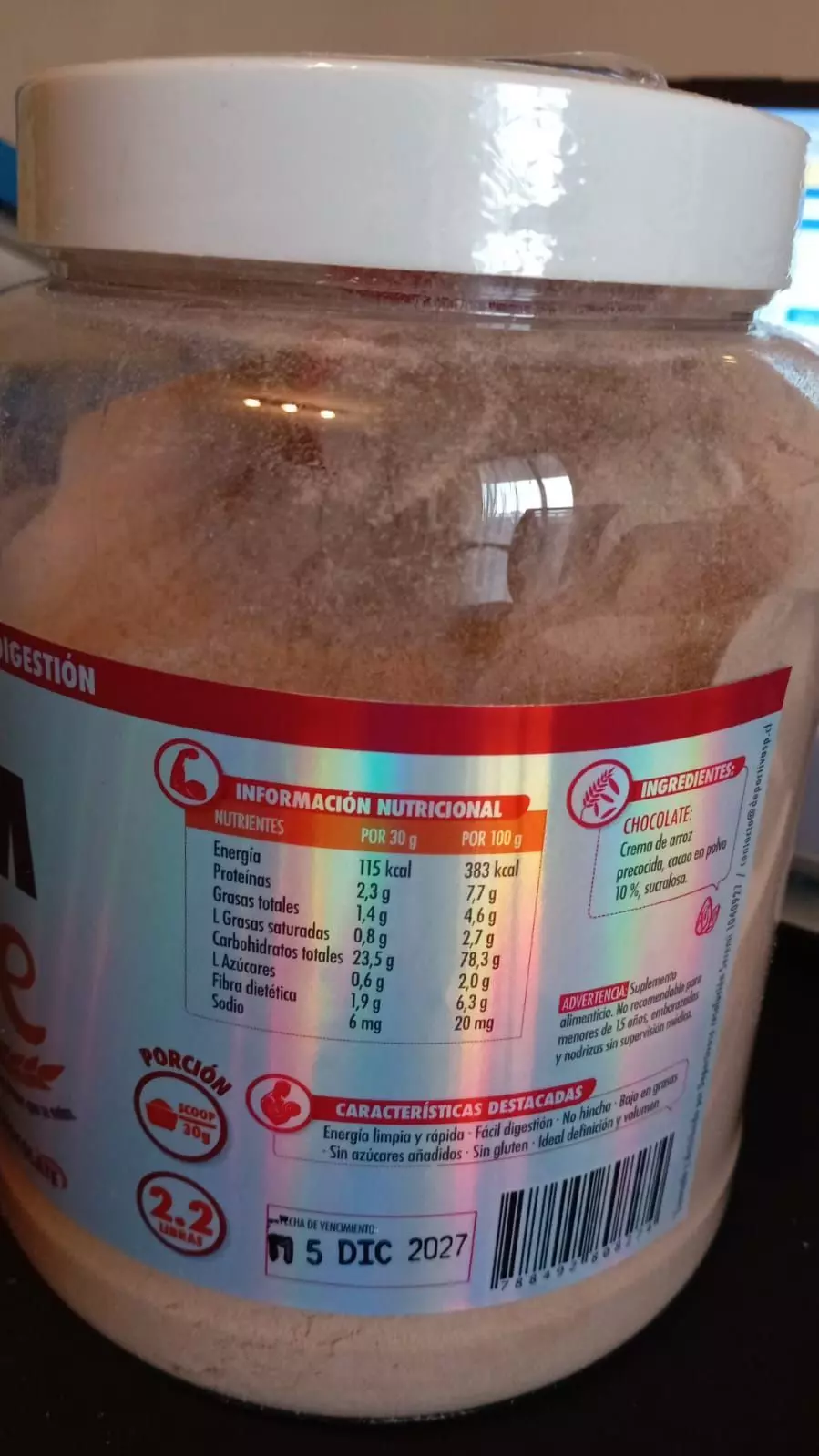 CREAM OF RICE 2,2 lbs-2