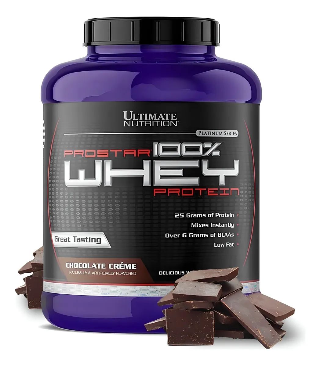 PROSTAR 100% WHEY PROTEIN Sabor Chocolate Créme 2,39 kg. -2