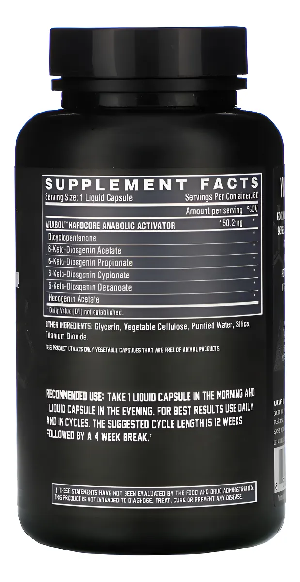 ANABOL HARDCORE 60 Caps. -1