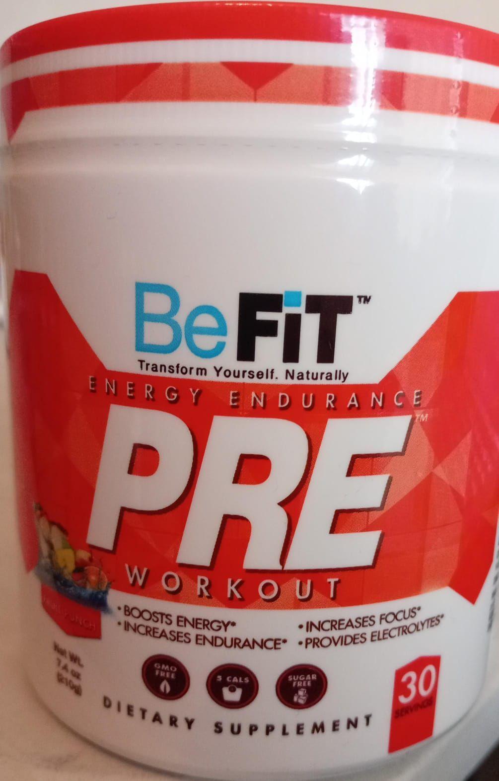 PRE WORKOUT BEFIT 30 SERV-0