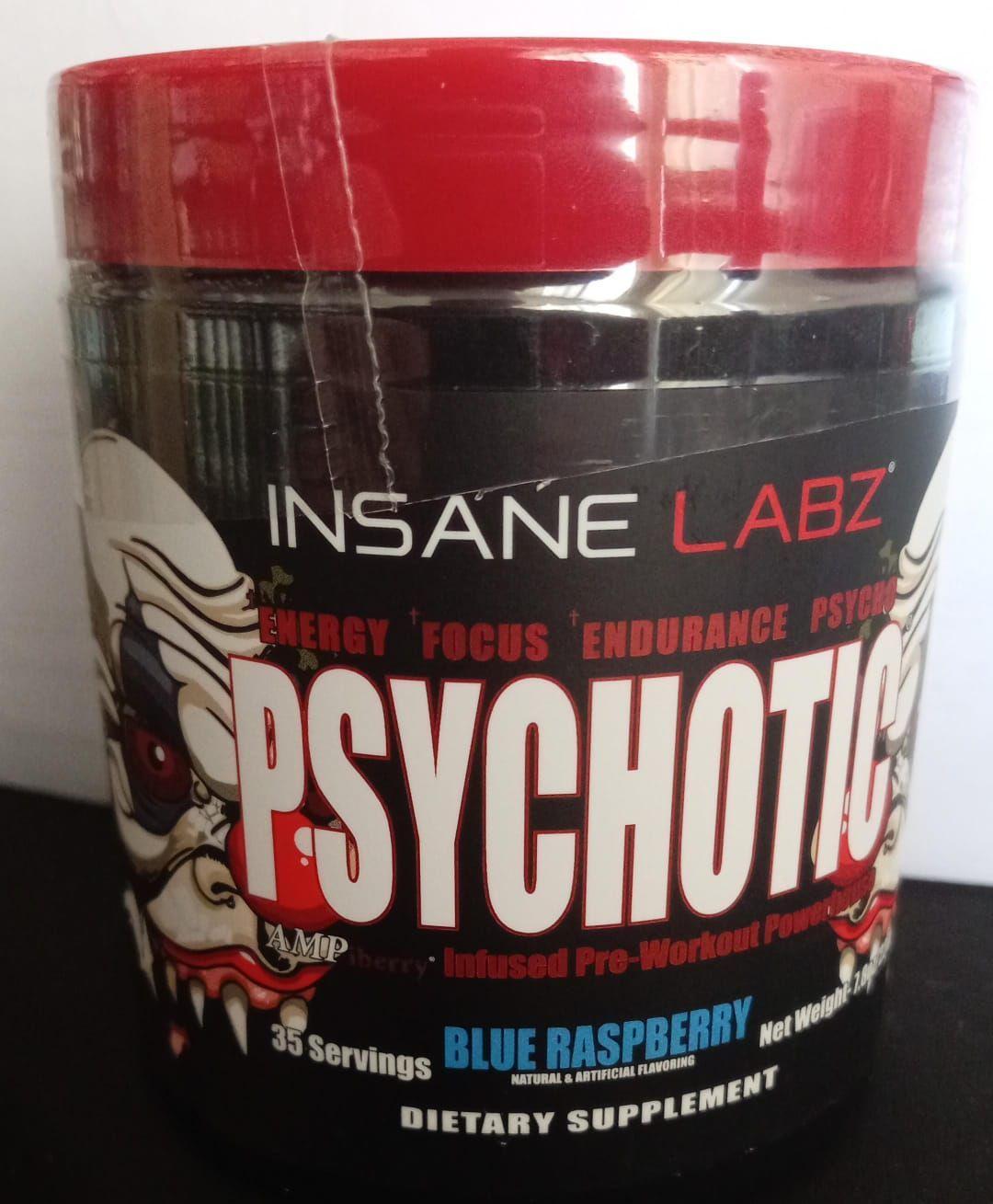 PSYCHOTIC BLUE RASPBERRY 35 SERV-0