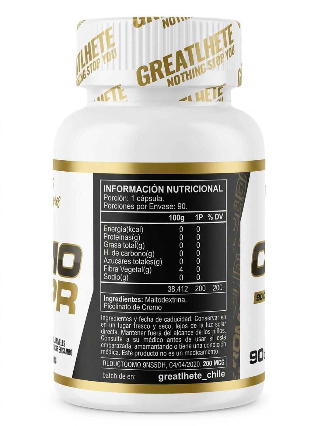 PICOLINATO DE CROMO 90 CAPS-2