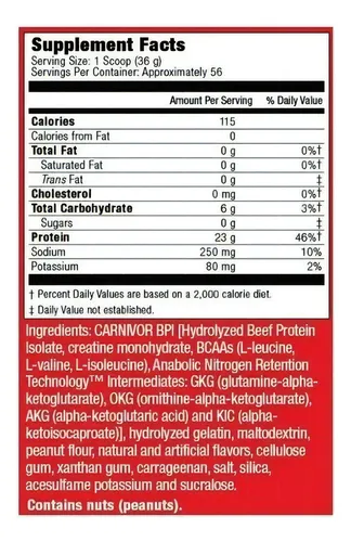 CARNIVOR BEEF PROTEIN - COOKIES & CREAM 3,7 LBS.-2