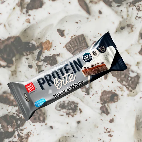 Barras de Proteina Protein Bite Black & White Pack 4 barritas 55g-2