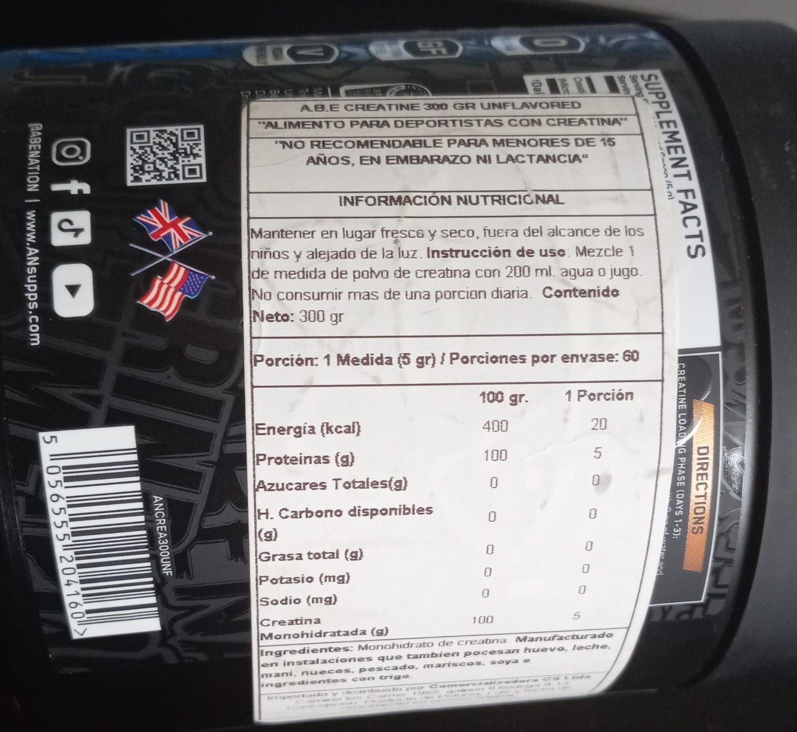 CREATINE MONOHYDRATE 300G-1
