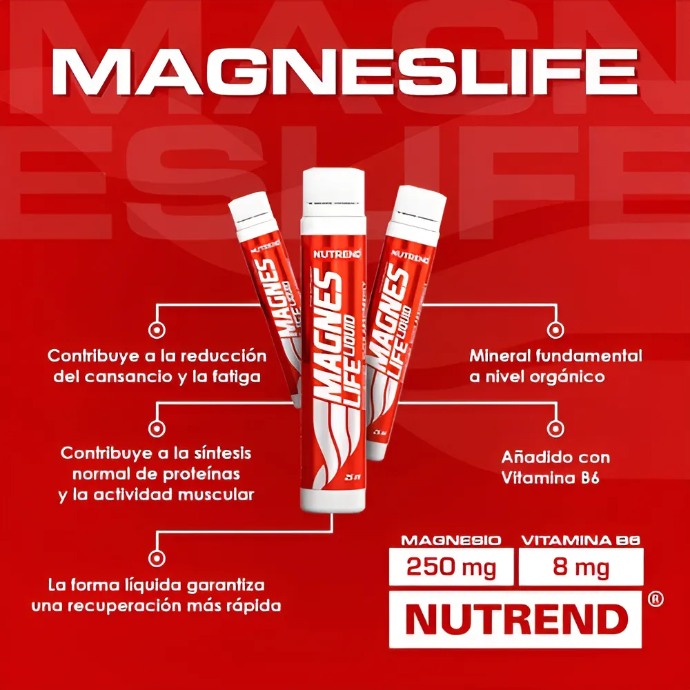 MAGNES LIFE LIQUID 10X25 ML Sabor Natural.-4