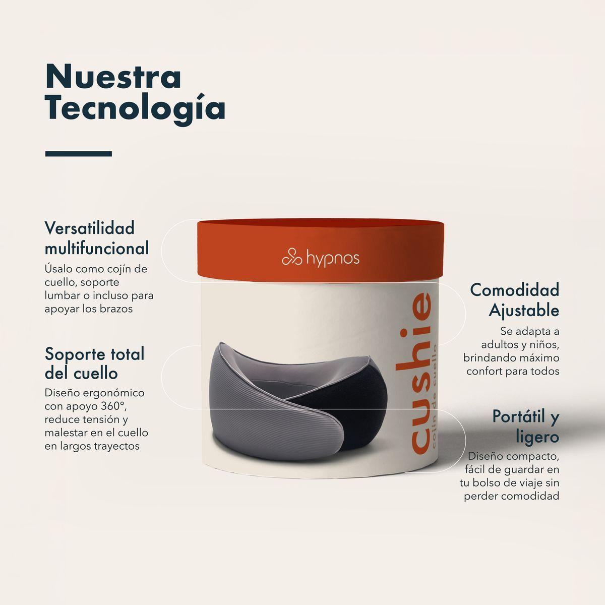 Pack Travel Pro | Antifaz + Tapón + Almohada Viaje | Hypnos-5