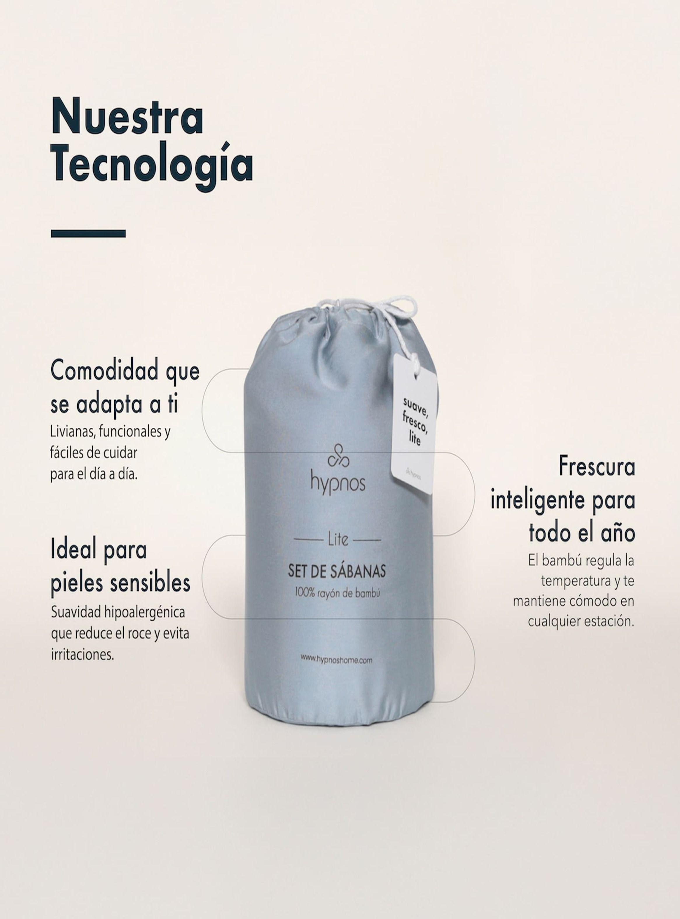 Set Sábanas Pro 1 Plaza 100% Bambú 200 Hilos Ultra Suaves e Hipoalergénicas-2
